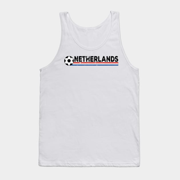 Netherlands Football Soccer Fan Design Tank Top by FromHamburg